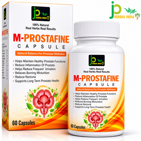 M-PROSTAFINE Capsule – Ayurvedic Prostate Wellness Support