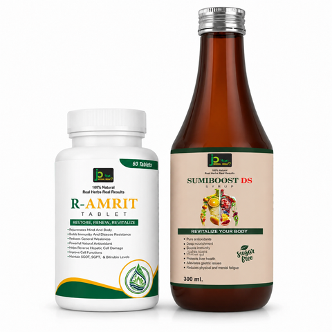 Agni Deepan Kit | R-AMRIT Tablets (60 Tablets) + SUMIBOOST DS Syrup (300 ml)