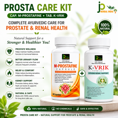 Prosta Care Kit | M-Prostafine Capsules + K-Vrik Tablets | Ayurvedic Wellness Combo