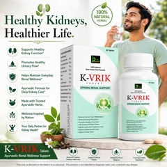 K-VRIK Tablet | Ayurvedic Kidney & Urinary Wellness Support