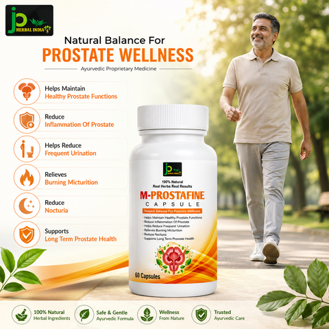 M-PROSTAFINE Capsule – Ayurvedic Prostate Wellness Support