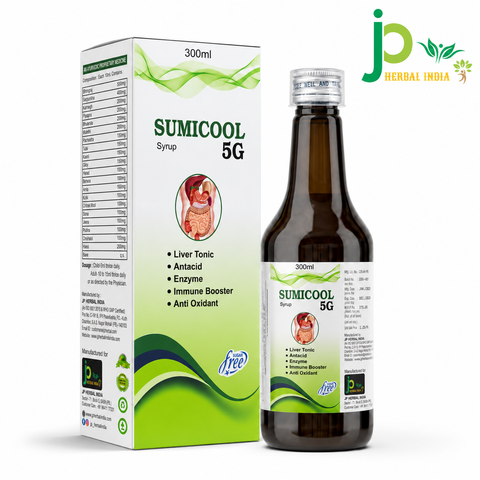 SUMICOOL 5G Syrup 300ml | Ayurvedic Liver & Digestive Wellness Formula