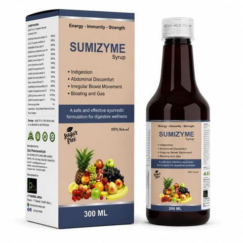 SUMIZYME Syrup 300ml – Ayurvedic Digestive Wellness Formula