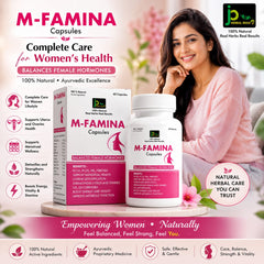M-FAMINA Capsules – Ayurvedic Women's Health & Hormonal Balance Support