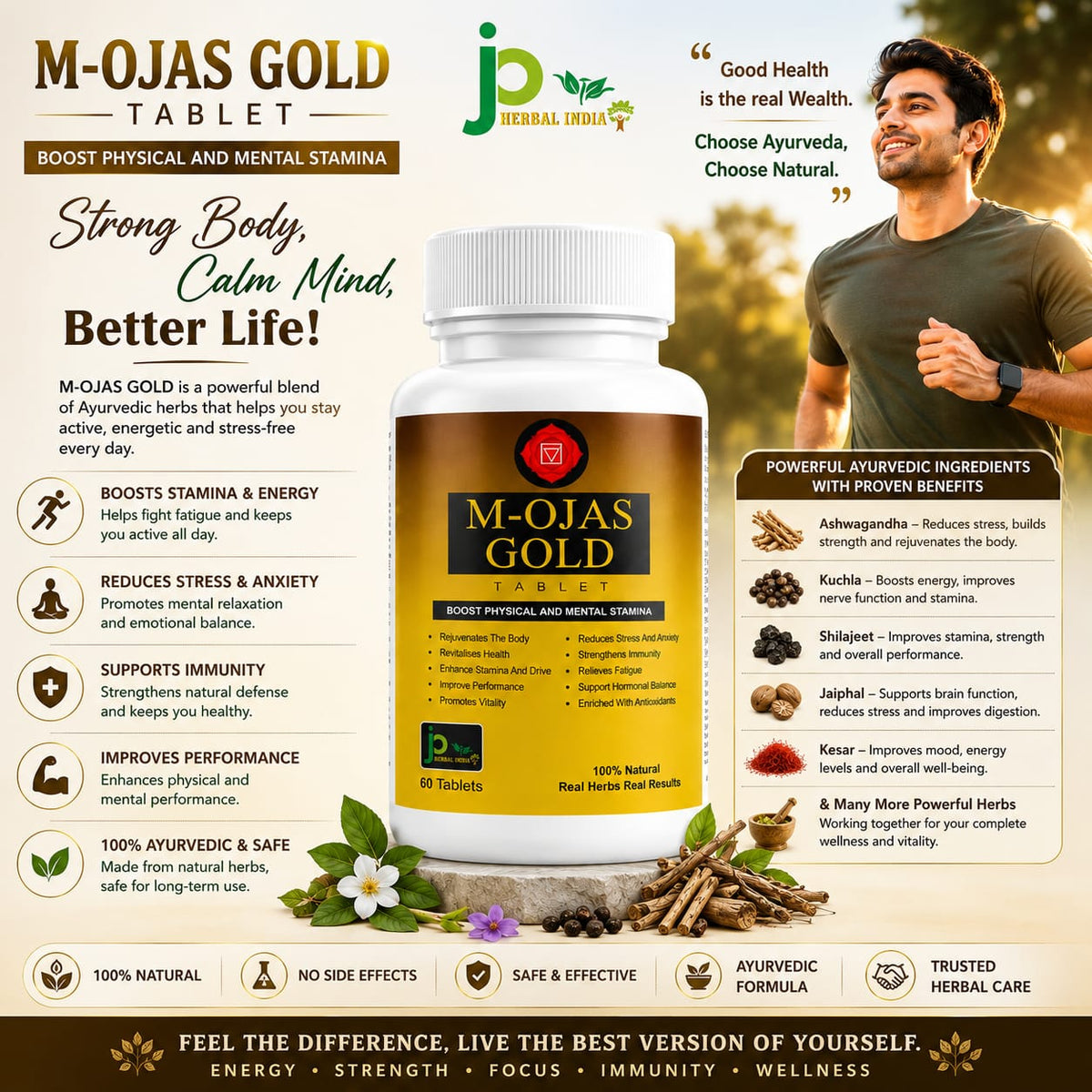 M-OJAS GOLD Tablet