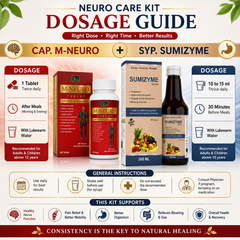 Neuro Care Kit | M-NEURO Tablets + SUMIZYME Syrup