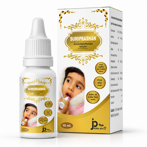 SUMIPRASHAN Suvarnaprash Drops for Kids | Immunity & Brain Development Support