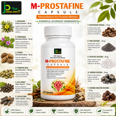M-PROSTAFINE Capsule – Ayurvedic Prostate Wellness Support