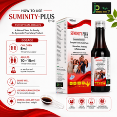 SUMINITY-PLUS Syrup | Ayurvedic Immune Booster & Family Health Tonic