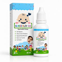 SUMICOLIV-DS Ayurvedic Drops for Digestive &amp; Liver Support (30 ml)