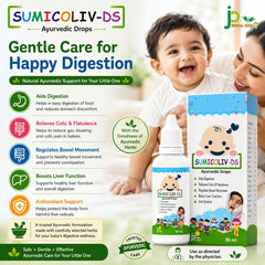 SUMICOLIV-DS Ayurvedic Drops for Digestive &amp; Liver Support (30 ml)