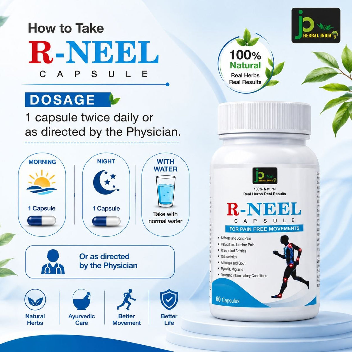 R-NEEL Capsule – Ayurvedic Joint &amp; Mobility Support