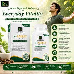 R-AMRIT Tablet | Ayurvedic Proprietary Formula | 60 Tablets