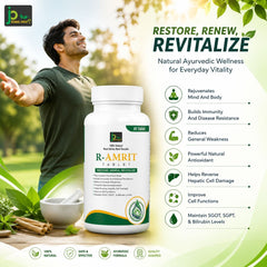 R-AMRIT Tablet | Ayurvedic Proprietary Formula | 60 Tablets