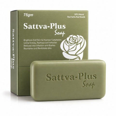 Sattva-Plus Ayurvedic Herbal Beauty Soap 75g