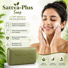 Sattva-Plus Ayurvedic Herbal Beauty Soap 75g