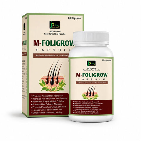 M-FOLIGROW Capsule – Ayurvedic Hair Growth & Hair Nourishment Formula