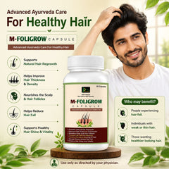 M-FOLIGROW Capsule – Ayurvedic Hair Growth &amp; Hair Nourishment Formula