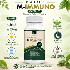 M-IMMUNO Capsules | Ayurvedic Immunity &amp; Respiratory Wellness Support